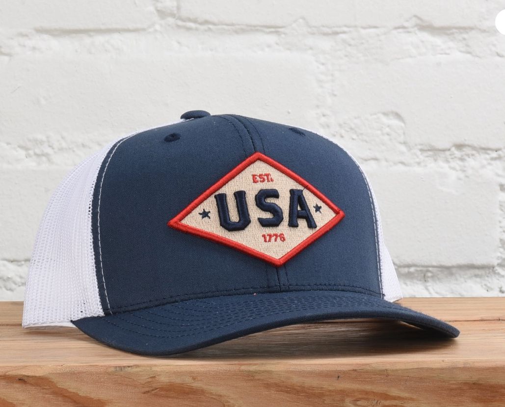 USA Gold Patriot Snapback Hat