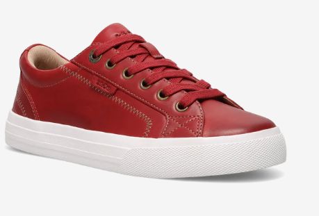 Plim Soul Lux, Size: 7, Color: Red Leather