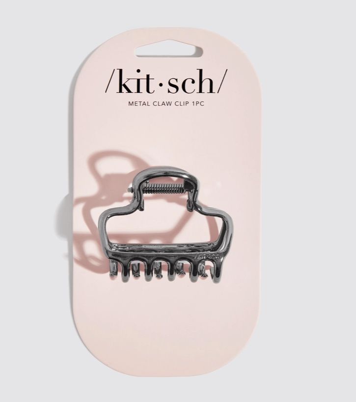 Metal Medium Open Shape Puffy Claw Clip