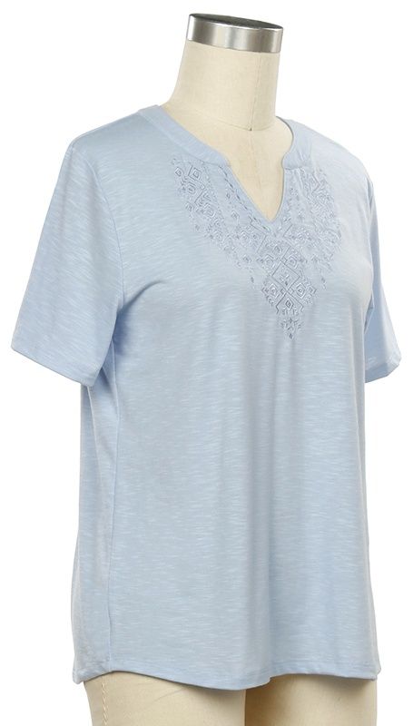 SS Carolina Embrodered Top