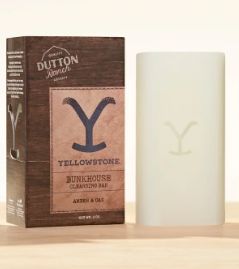 Yellowstone Bunkhouse Bar Soap, Type: Amber &amp; Oak