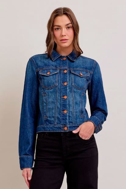 Fitted Trucker Jacket