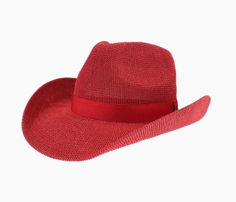Collegiate/Gameday C.C Cowboy Hat, Color: Red