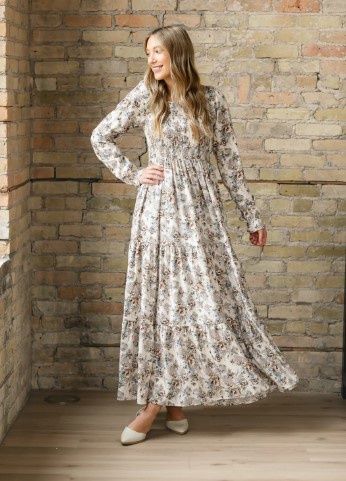Gia Long Sleeve Maxi Dress