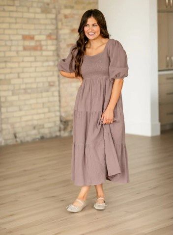 Kayleen Gauze Maxi Dress