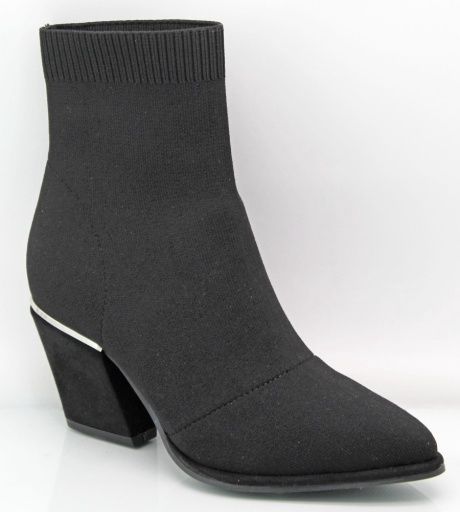 Draxton Bootie, Color: Black Knit, Size: 10