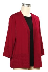 3/4 Laurisa Cardigan Sweater, Color: Black, Size: Small