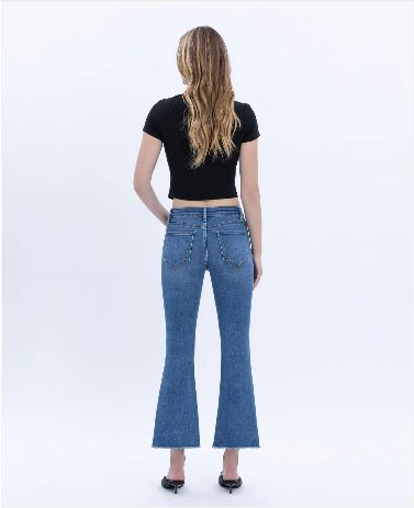 Alison | Mid-Rise Super Soft Crop Flare