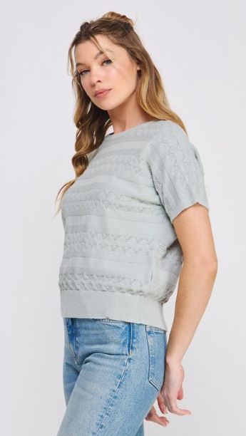 Fine Gauge Knit Dolman Top