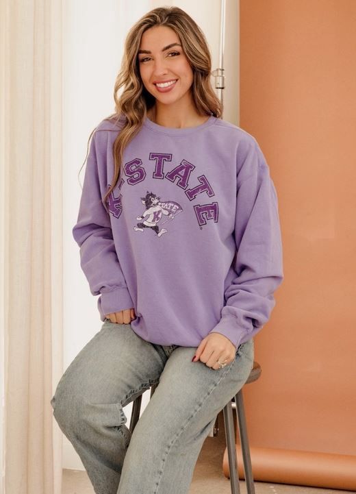 Ksu Wildcats Mega Arch Sweatshirt