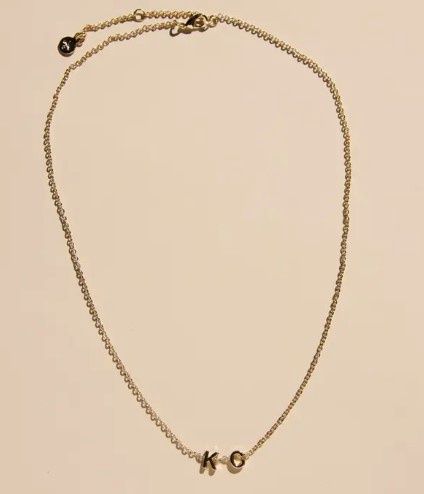KC Initial Necklace