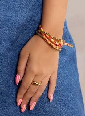 KC Football Cord Bracelet
