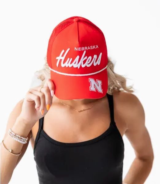 Nebraska Burns Bill Canvas Trucker Hat