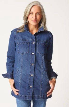 Stretch Boyfriend Denim Jacket