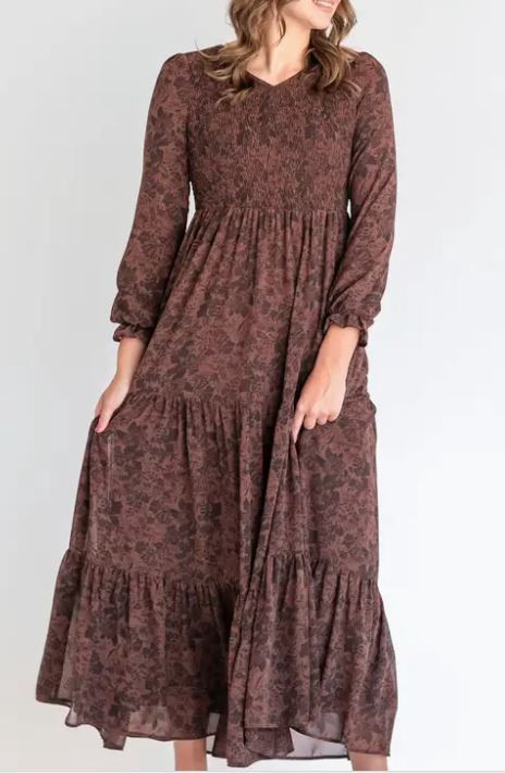 Aurora Smocked Maxi Dress