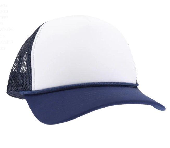 Foam Front CC Trucker Hat, Color: Navy