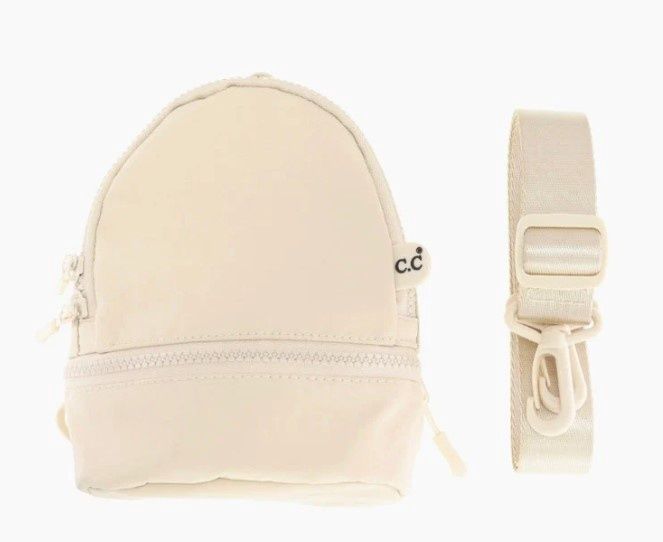 Mini Sling CC Bag, Color: Beige