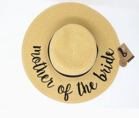 Mother of the Bride Sun Hat, Color: Natural
