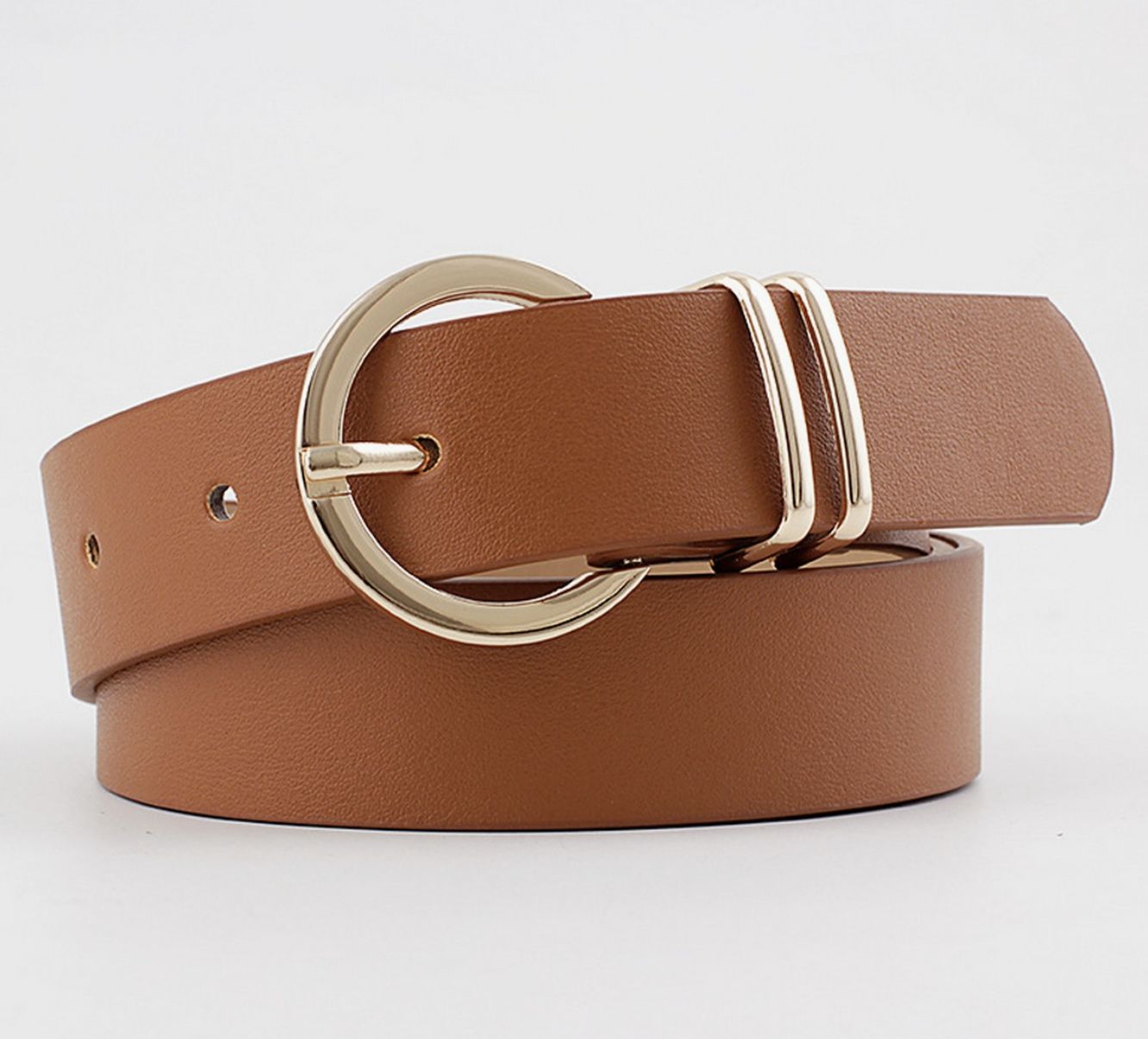 Ring Hole Pin Buckle Decorative Belt