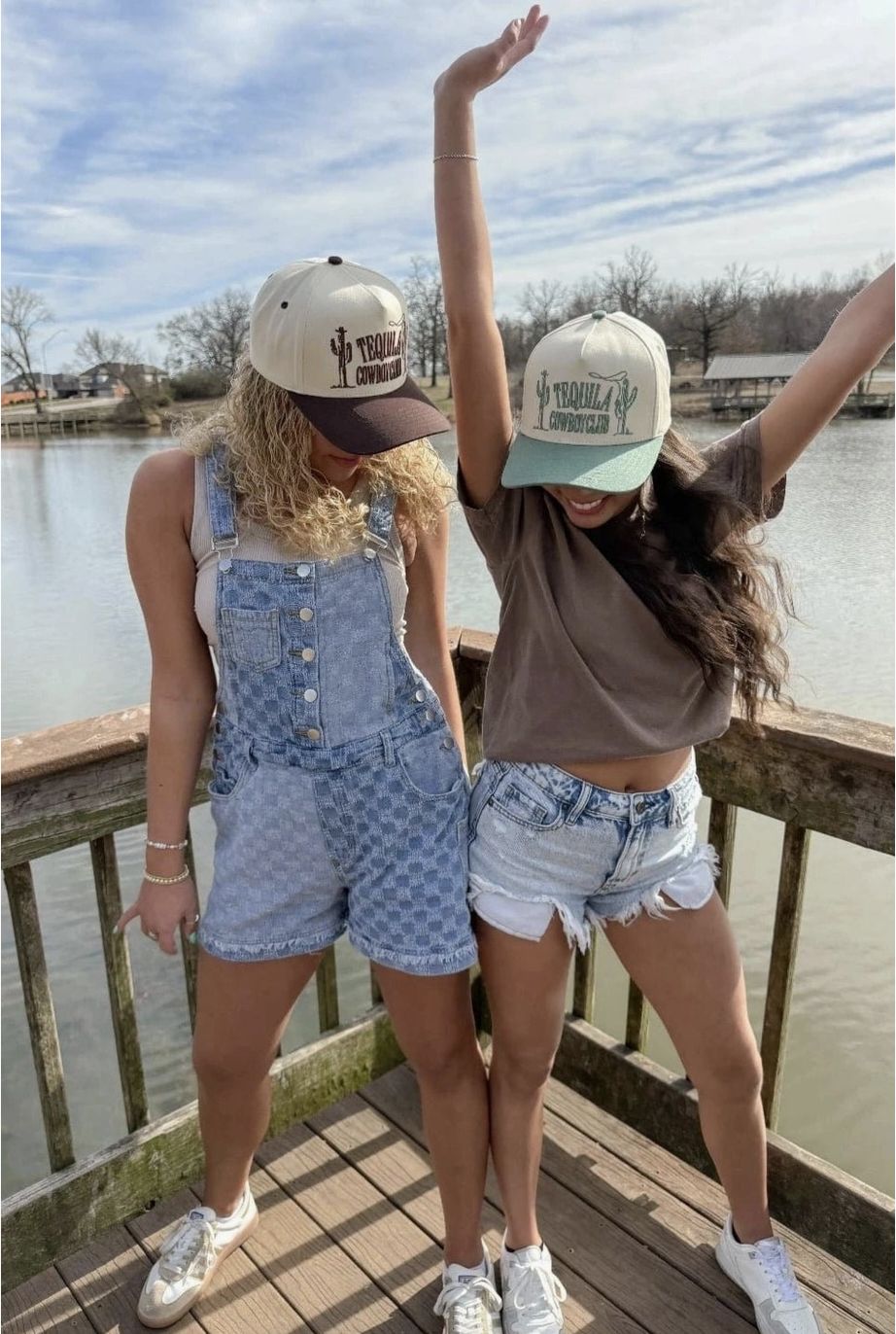 Tequila Cowboy C.C Puff Embroidered Trucker Hat