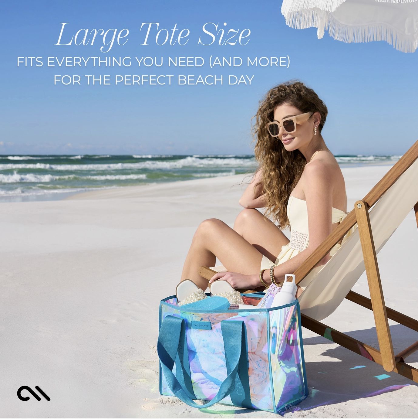 Case-Mate Soap Bubble Beach Tote Shoulder Bag