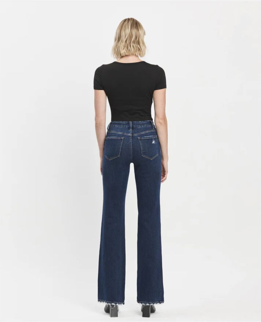 Bella High Rise Relaxed Flare Jeans