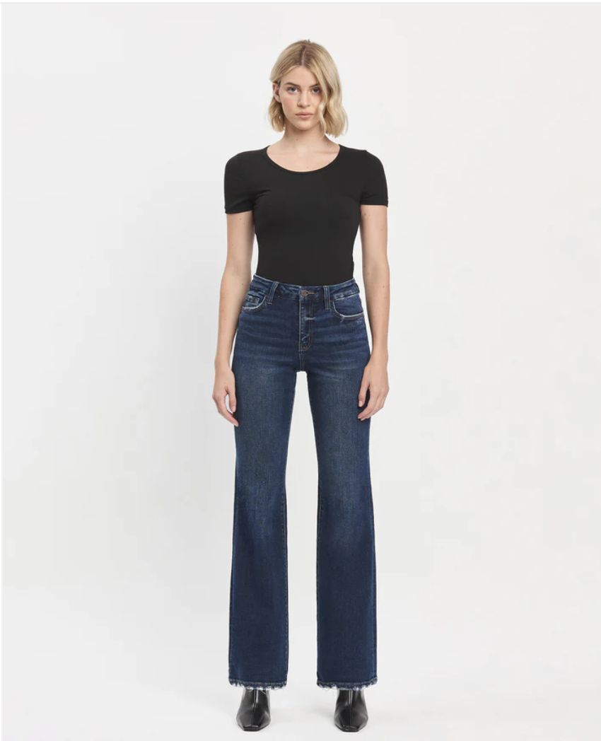 Bella High Rise Relaxed Flare Jeans