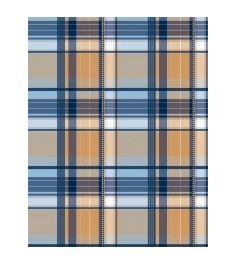 Denim Date LS YD Plaid Shirt, Color: Maple Navy Blue, Size: Small