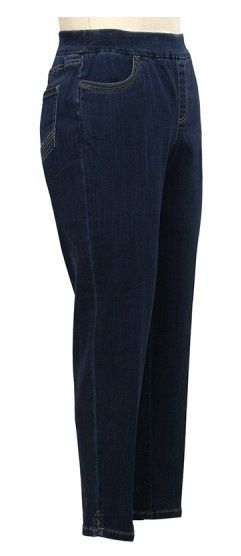Indigo Tempo GW Denim Ankle Pant, Color: Dark Denim, Size: 6