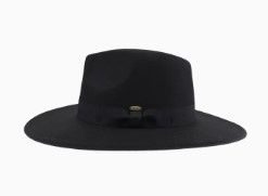 Grosgrain Bow Vegan Felt Fedora Hat