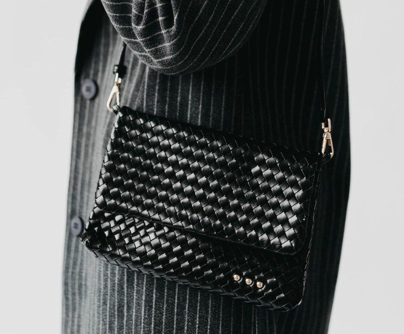 Wrenlee Woven Flap Crossbody