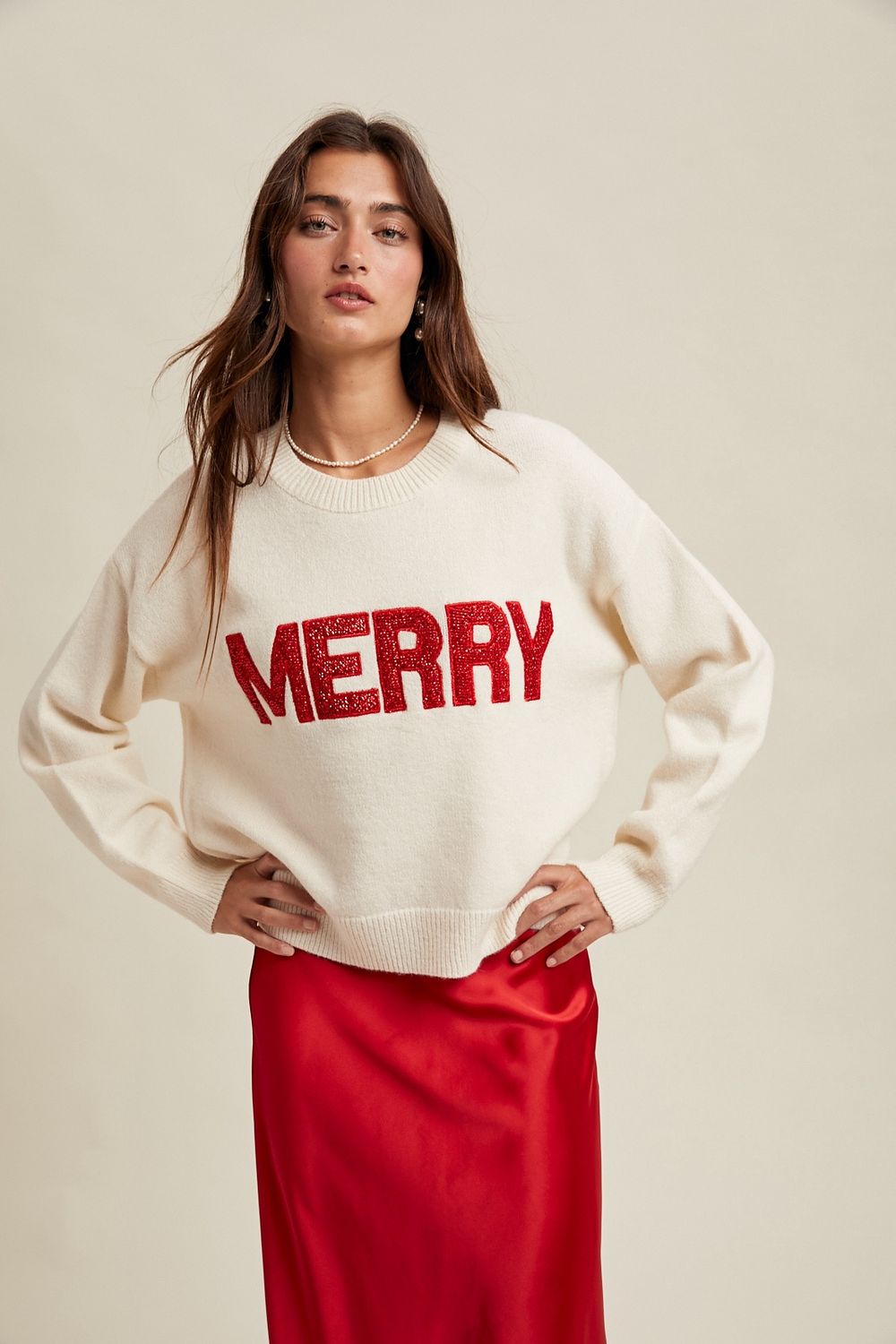 Merry Glitter Sweater