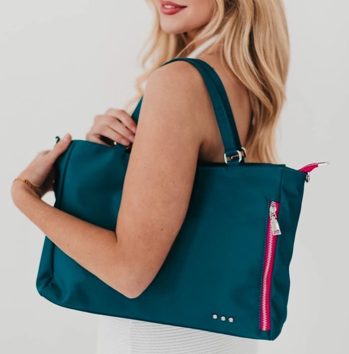 Nina Nylon Organizer Tote Bag