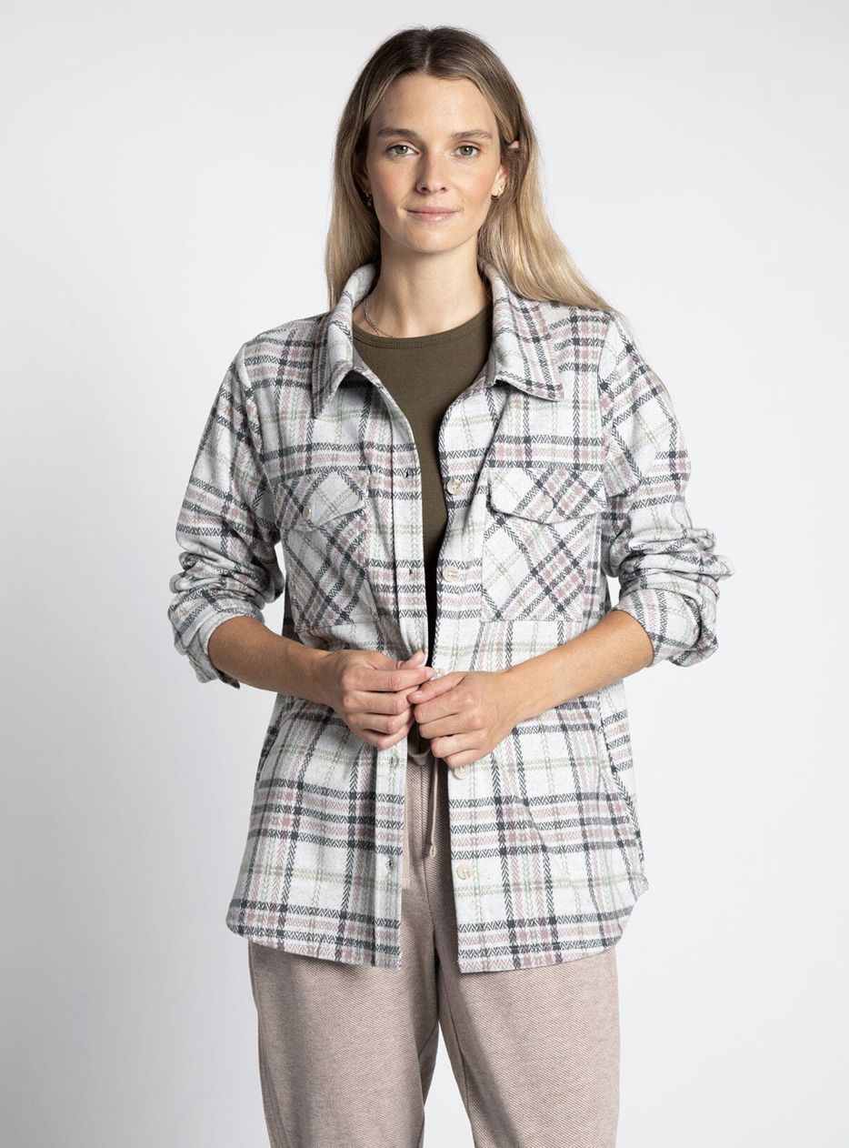 Weston Jacket, Color: Mossy Green Pink, Size: Small