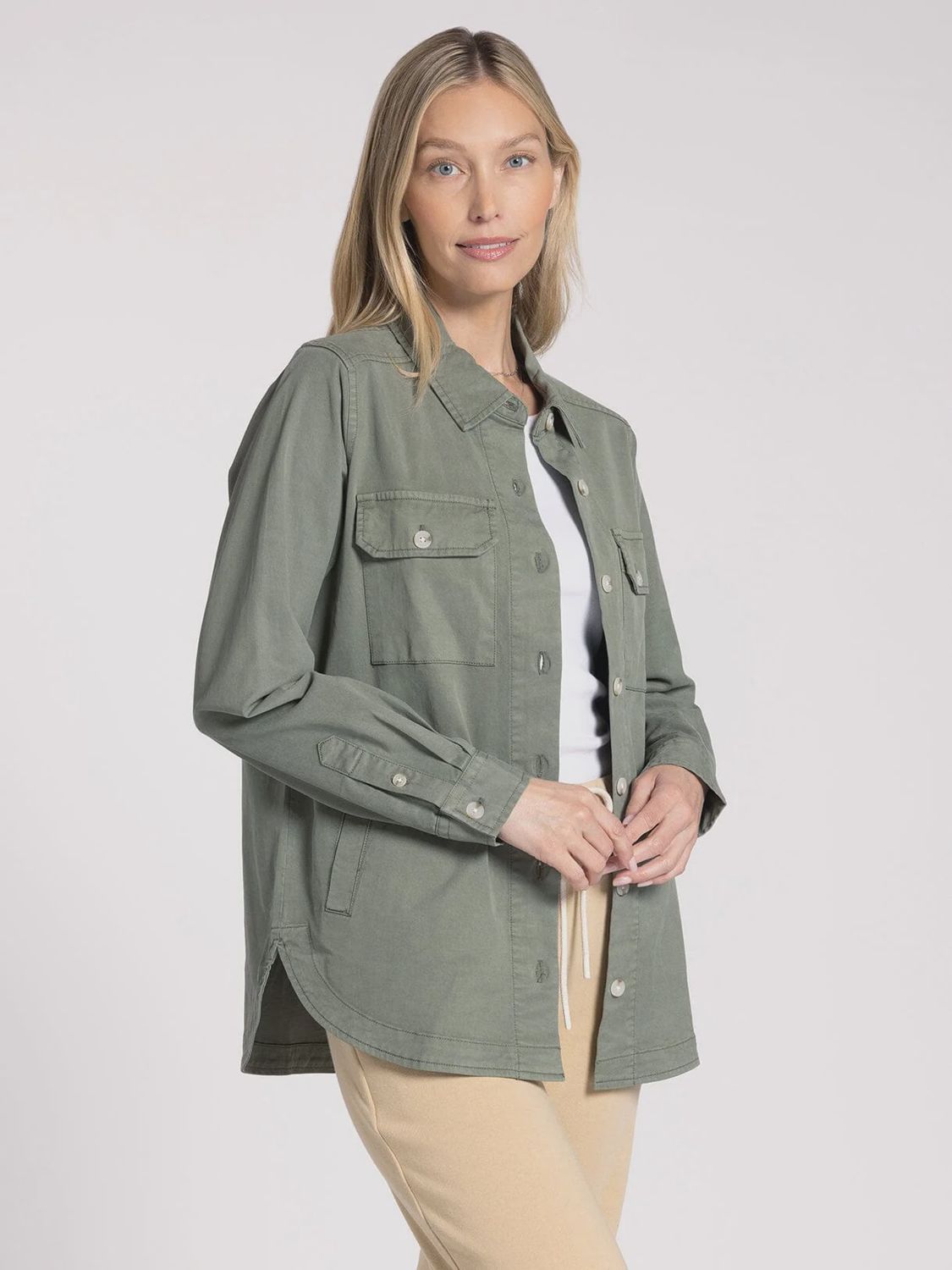 Jayla Jacket | MSRP: $80, Color: Tea Leaf, Size: Small