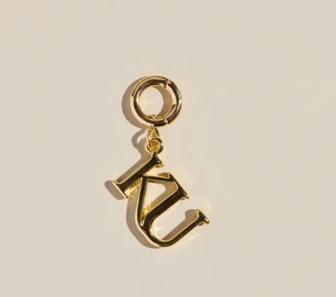 University of Kansas KU Charm, Color: Gold