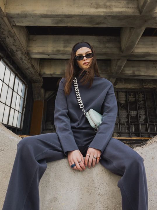 Genevieve Mock Neck Top