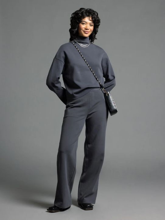 Genevieve Mock Neck Top