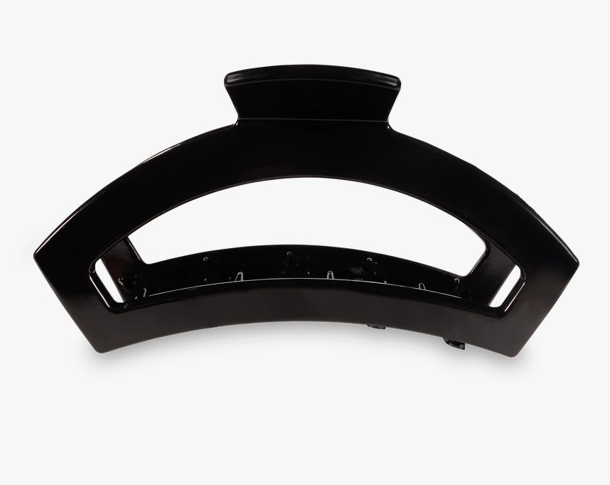 Open Large Hair Clip, Color: Jet Black