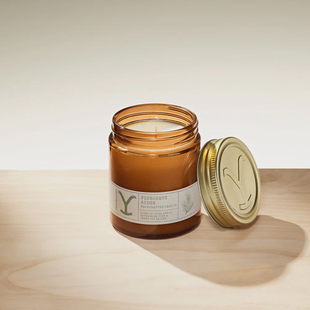 Yellowstone 8 oz. Candle | SALE | MSRP: $26, Type: Pinecrest Ridge