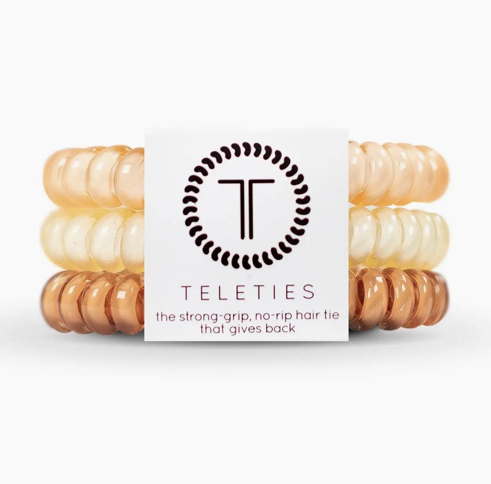 Small Hair Ties Pack, Color: For The Love of Nudes