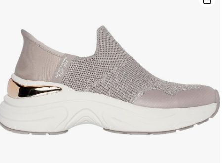 Skeckers Slip-ins: Hazel  | Priya | MSRP: $75 | 40% Off, Color: Taupe/Gold, Size: 7