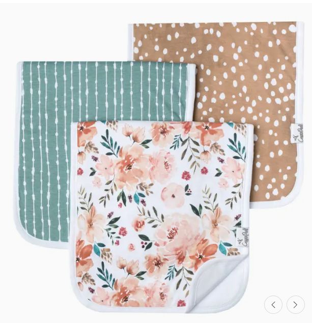 Burp Cloth Set, Color: Autumn