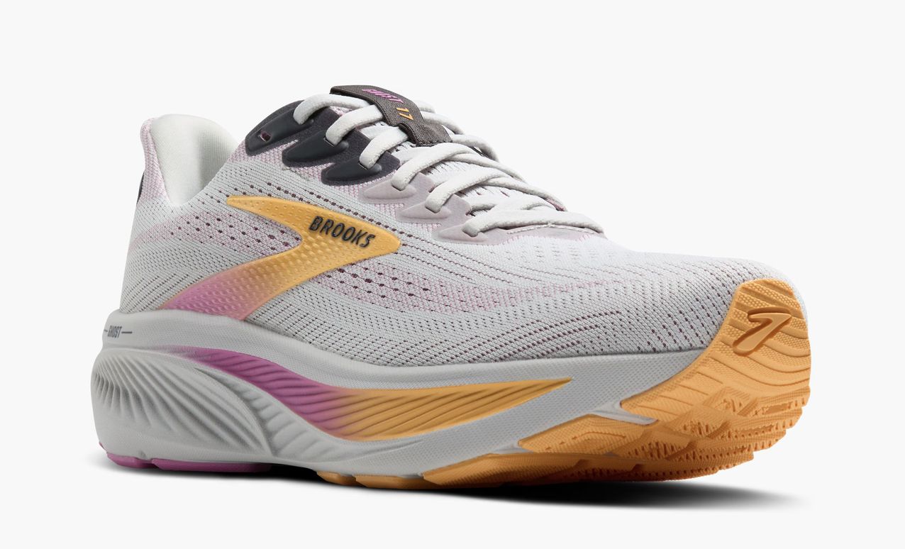 Women's Ghost 17 | SALE | MSRP: $150 | 27% Off, Color: Oyster/Apricot/Pink-070, Size: 6.5, Width: Medium (1B)