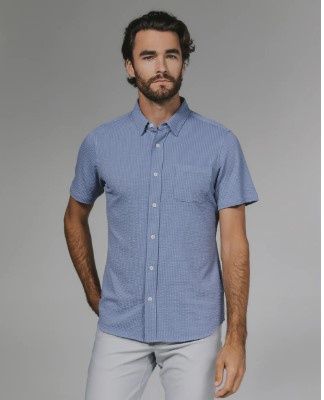 Bennet Short Sleeve, Color: Thundercloud, Size: Large