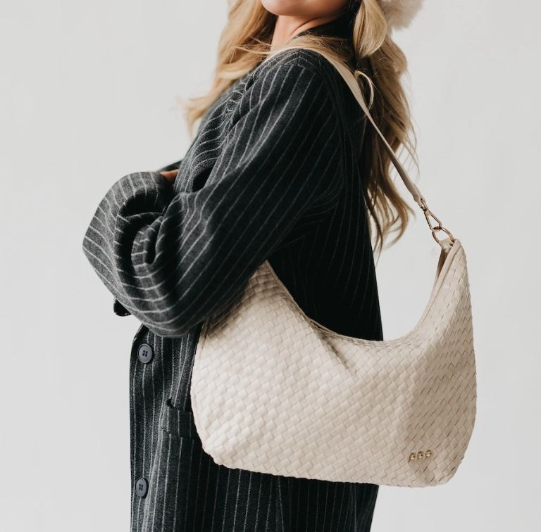 Sienna Slouchy Woven Shoulder Bag