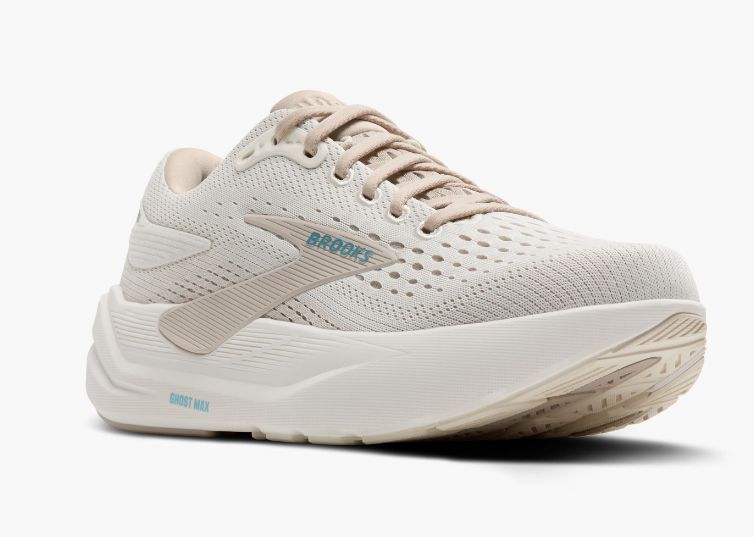 Women's Ghost Max 3 | SALE | MSRP: $160 |, Color: Coconut/Chateau Grey/Blue: 181, Size: 6.5, Width: B