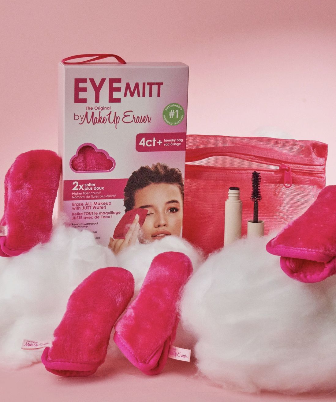Eye Mitt 4ct | Eye Makeup Remover