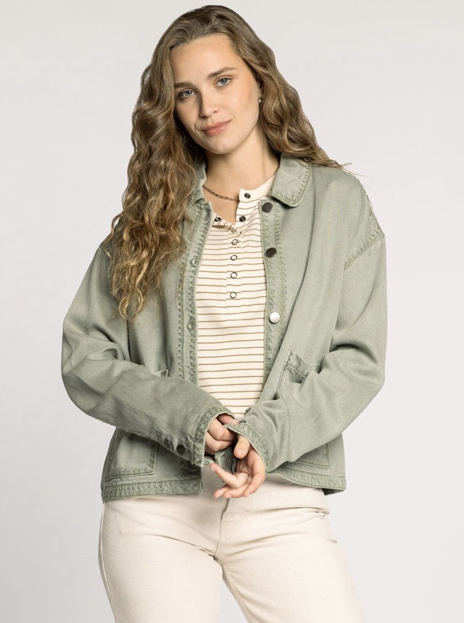 Justice Jacket, Color: Seagrass, Size: Small