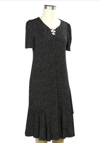 Dionne Dot Print Dress